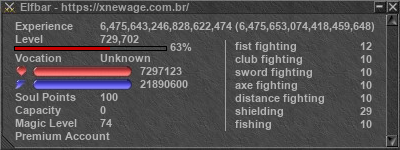 Signature for player Elfbar
